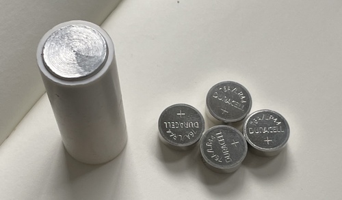 4LR44 battery adapter.